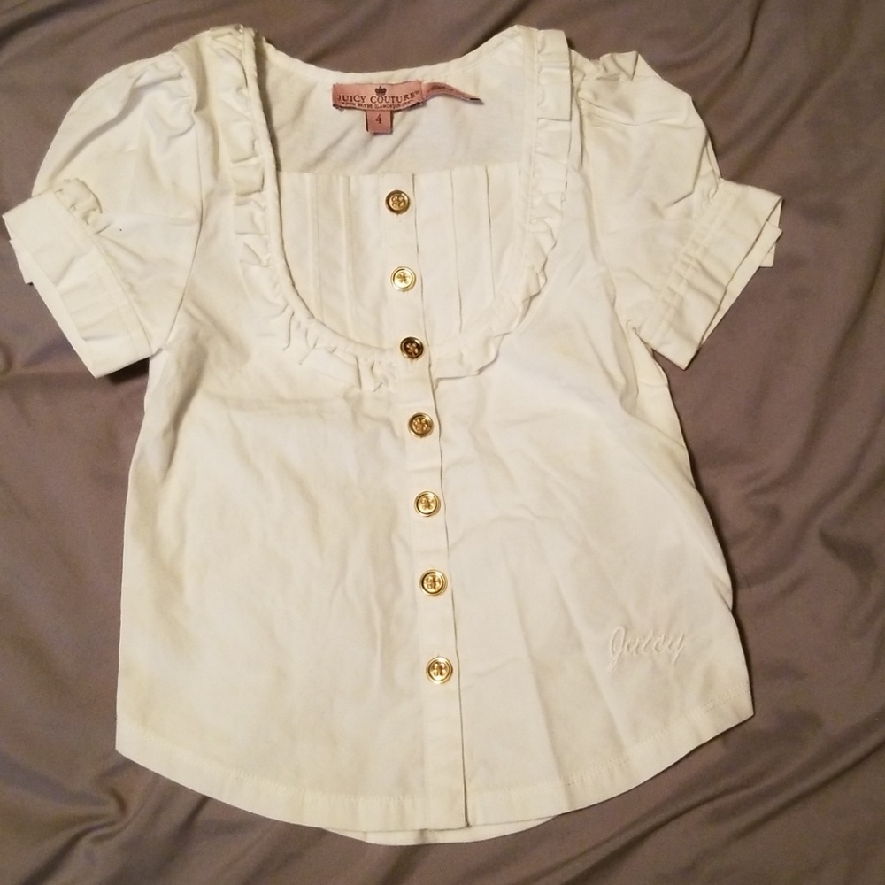 Girls Juicy Couture size 4 shirt